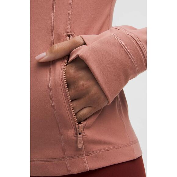 Lululemon Define Jacket Nulu Size 6 NWT Red Clay - Picture 5 of 6